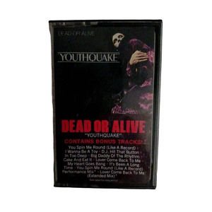 Dead Or Alive. YOUTHQUAKE Extended Mix (80s, Cassette, Epic) Great!